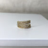 Piercing Fake Bella Micro Zircônias Folheado a Ouro 18K