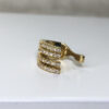 Piercing Fake Bella Micro Zircônias Folheado a Ouro 18K - Image 2