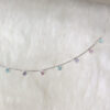 Choker Pedras Coloridas Folheado a Prata - Imagem 3
