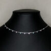 Choker Pedras Coloridas Folheado a Prata - Imagem 4