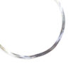 Choker Fita Larga Folheado a Prata