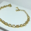Pulseira Isis Citrino Folheado a Ouro 18K