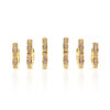 Brinco Argola Coração G Folheado a Ouro 18K
