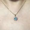 Conjunto Flor Acqua Folheado a Ouro 18K - Image 6