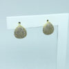 Brinco Gotas com Micro Zircônia Folheado a Ouro 18K - Image 2