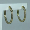 Brinco Argola Laís Zircônias Folheado a Ouro 18K - Image 2