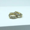 Brinco Argolinha Colorida M Folheado a Ouro 18K - Imagem 2