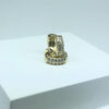 Brinco Argolinha Mari P Folheado a Ouro 18K