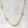 Colar Pérolas Pequenas Folheado a Ouro 18K - Image 2