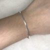 Pulseira Fita Folheado a Prata - Imagem 2
