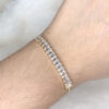 Pulseira Zircônias Baguete Folheado a Ouro 18K - Image 3