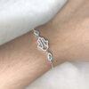 Pulseira Mão de Fátima Folheado a Prata - Image 3