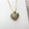 Colar Coração Micro Zircônias Folheado a Ouro 18K - Image 3