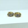 Brinco Argolinha Colorida Dulce P Folheado a Ouro 18K