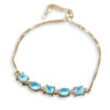 Pulseira Luisa Turmalina Folheado a Ouro 18K