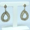 Brinco Gota P com Micro Zircônias Folheado a Ouro 18K - Imagem 2
