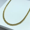 Corrente Masculina Dupla Folheado a Ouro 18K