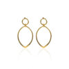 Brinco Sophia P Folheado a Ouro 18K